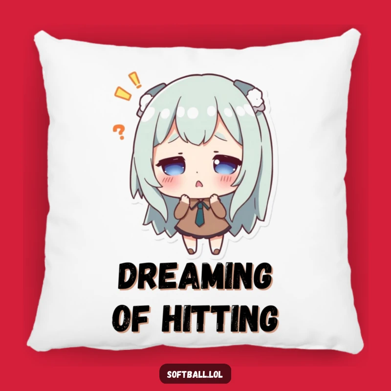 Funny Missed Hit Surprise Pillow - Comfy Character Cushion for Giggles