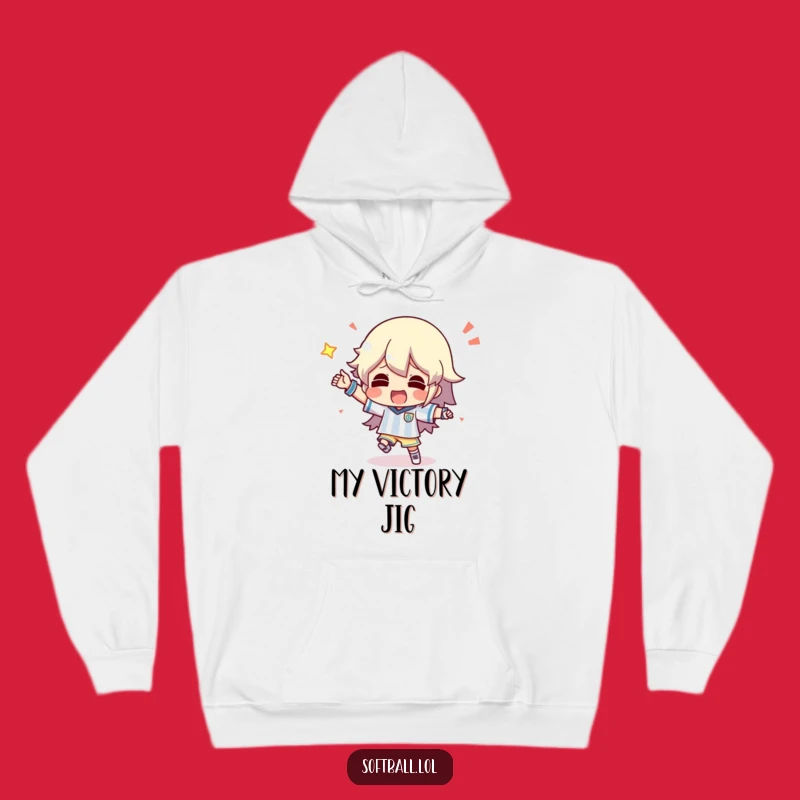 Funny Victory Dance Hoodie - Cozy Sweatshirt for Silly Celebrations