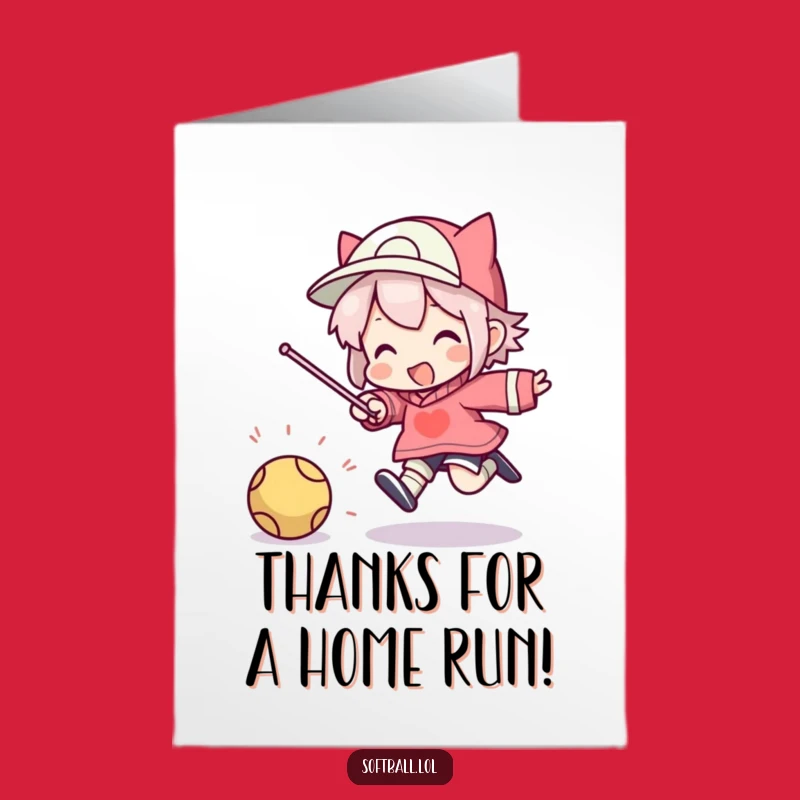 Free Printable Thank You Card: Silly Jumper's Energetic Thanks